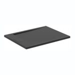 Ideal Standard i.life Ultra Flat S 900x700mm Shower Tray T5237 Black