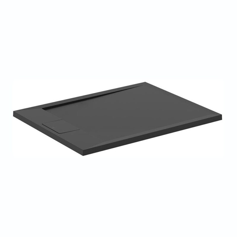 Ideal Standard i.life Ultra Flat S 900x700mm Shower Tray T5237 Black Ideal Standard i.life Ultra Flat S 900x700mm Shower Tray T5237 Black