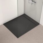 Ideal Standard i.life Ultra Flat S 900x700mm Shower Tray T5237 Black