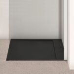 Ideal Standard i.life Ultra Flat S 900x700mm Shower Tray T5237 Black