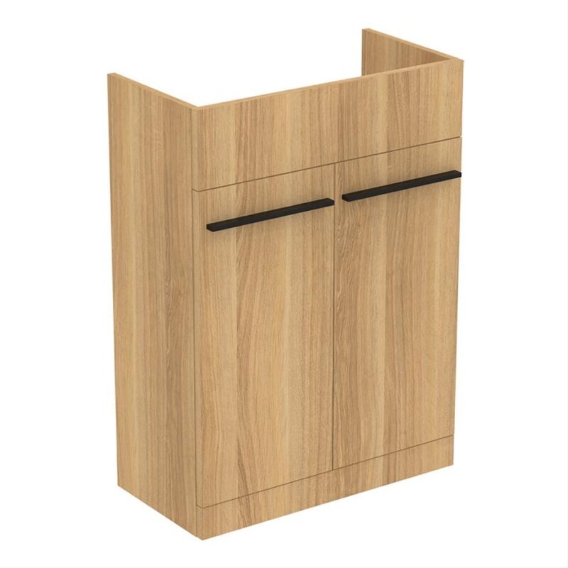 Ideal Standard i.Life A 60cm Semi Countertop Natural Oak Unit with Basin & Worktop