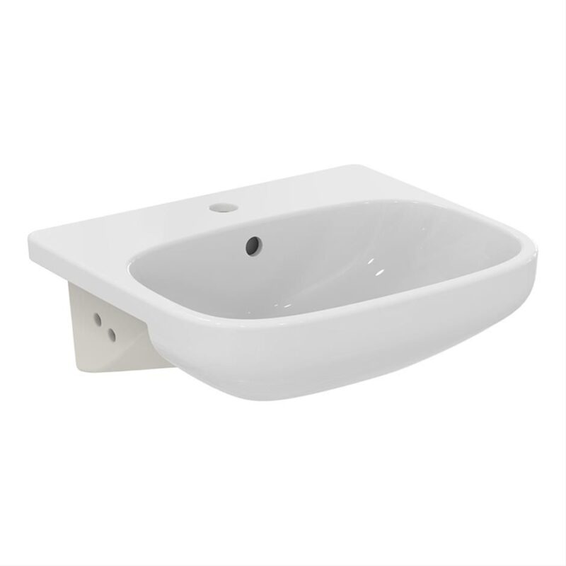 Ideal Standard i.Life A 60cm Semi Countertop Natural Oak Unit with Basin & Worktop