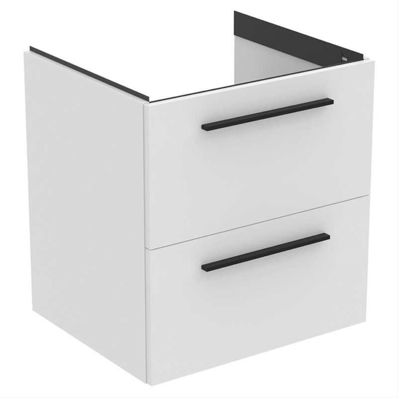 Ideal Standard i.Life B 60cm 2 Drawer Wall Basin Unit Matt White Ideal Standard i.Life B 60cm 2 Drawer Wall Basin Unit Matt White