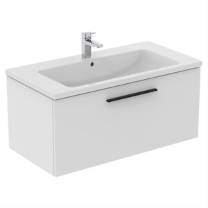 Ideal Standard i.Life B 100cm 1 Drawer Matt White Wall Hung Vanity Unit & Basin