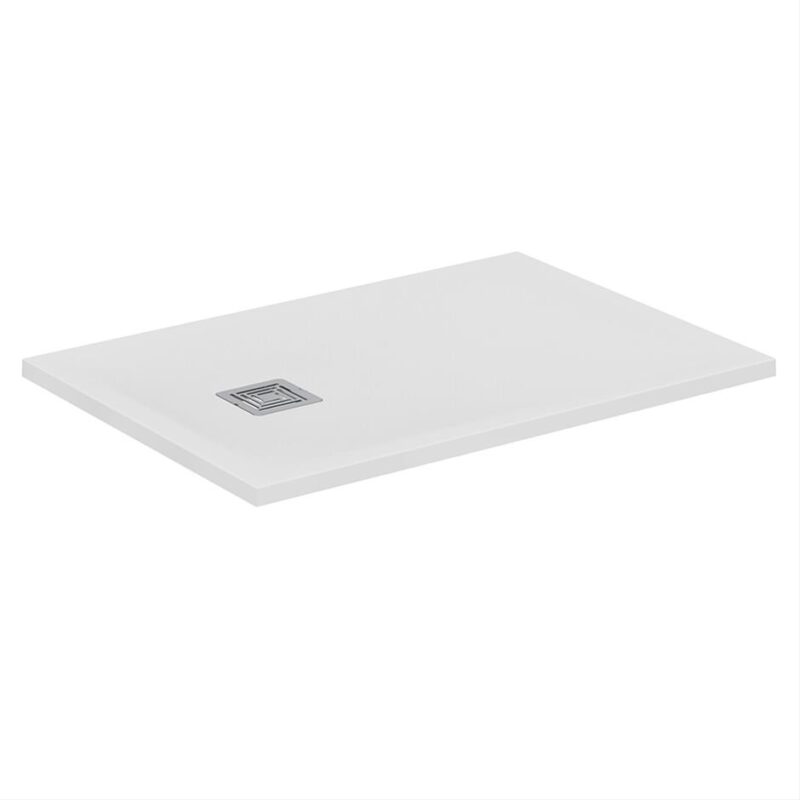 Ideal Standard Ultra Flat S+ 1000x700mm Shower Tray Pure White Ideal Standard Ultra Flat S+ 1000x700mm Shower Tray Pure White