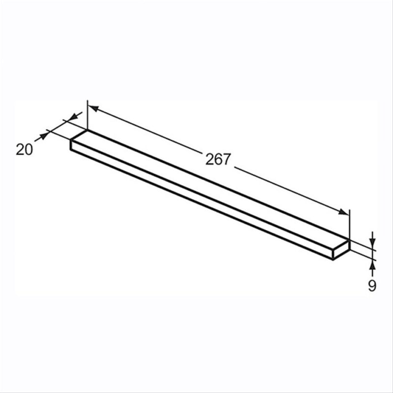 Ideal Standard i.Life 27cm Furniture Handle Chrome