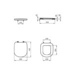 Ideal Standard Tempo Seat & Cover Slow Close T6793
