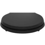 Ideal Standard Waverley Toilet Seat & Cover Black