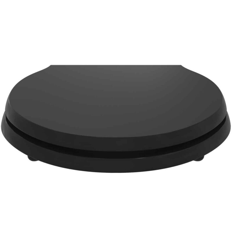 Ideal Standard Waverley Toilet Seat & Cover Black Ideal Standard Waverley Toilet Seat & Cover Black