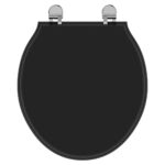 Ideal Standard Waverley Toilet Seat & Cover Black
