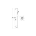 Ideal Standard CTV EL Thermostatic Built-In Shower Pack A5784