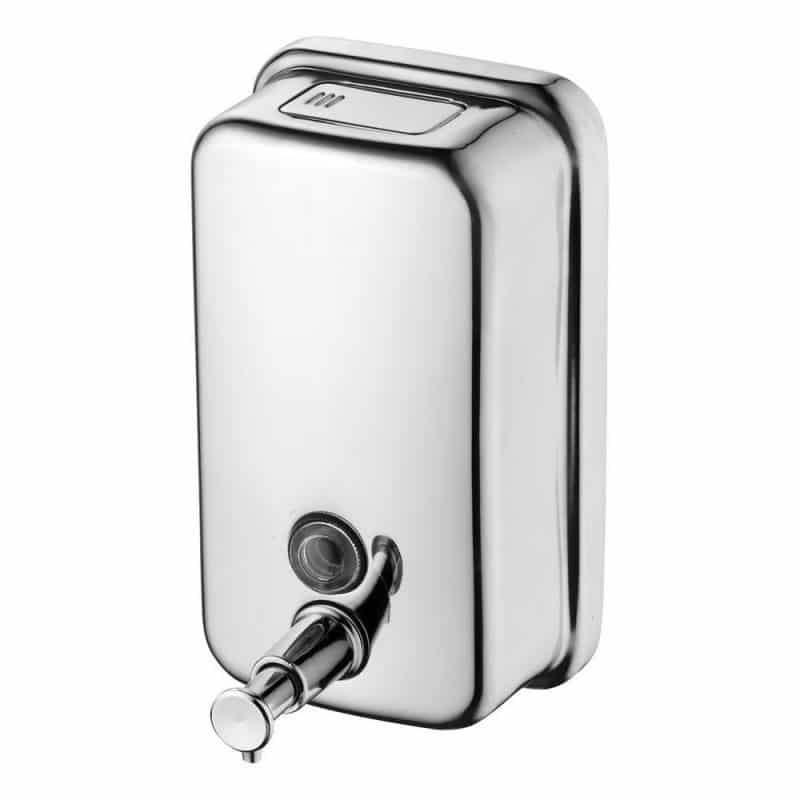 Ideal Standard IOM Soap Dispenser Polished Stainless Steel A9103
