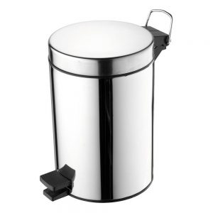 Ideal Standard IOM Pedal Bin Polished Stainless Steel A9104