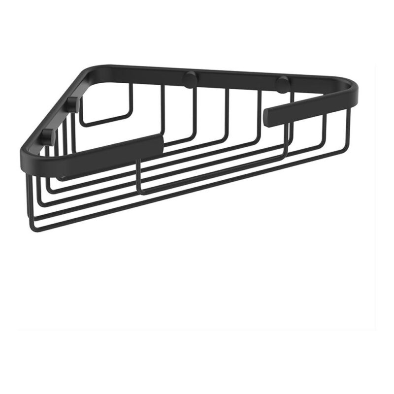 Ideal Standard IOM Corner Shower Basket Silk Black Ideal Standard IOM Corner Shower Basket Silk Black
