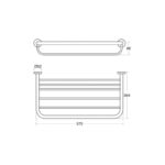 Ideal Standard IOM Bath Towel Rack A9106