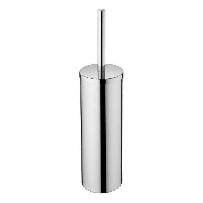 Ideal Standard IOM Toilet Brush & Holder A9108 Satin Steel