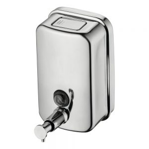 Ideal Standard IOM Soap Dispenser Polished Stainless Steel A9109