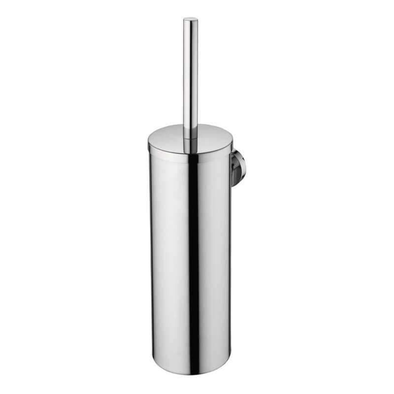Ideal Standard IOM Wall Toilet Brush & Holder A9128 Satin Steel