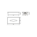 Ideal Standard IOM Tissue Dispenser A9133 Satin Stainless Steel
