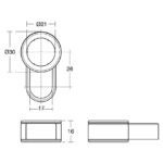Ideal Standard Category 5 Hose Retainer B1363