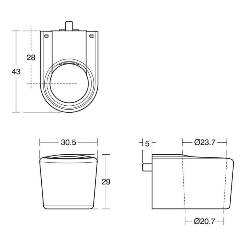 Ideal Standard Category 5 Hose Retainer B1364