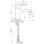 Ideal Standard Calista One Hole Bath Filler B2137
