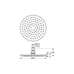 Ideal Standard Idealrain 200mm Rainshower B9442