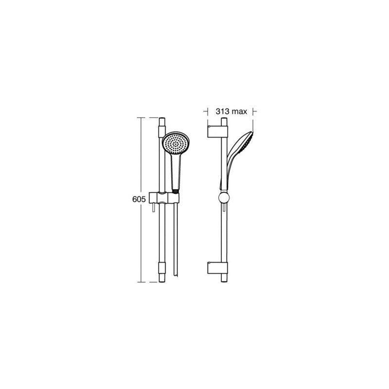 Ideal Standard Idealrain Pro M1 Shower Kit B9833