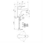 Ideal Standard Cerabase Single Lever Bath Filler