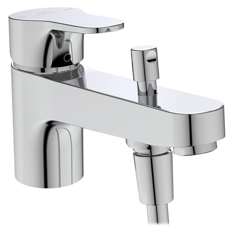 Ideal Standard Cerabase One Hole Bath Shower Mixer with Shower Set