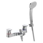 Ideal Standard Cerabase Dual Control Bath Shower Mixer with Shower Set