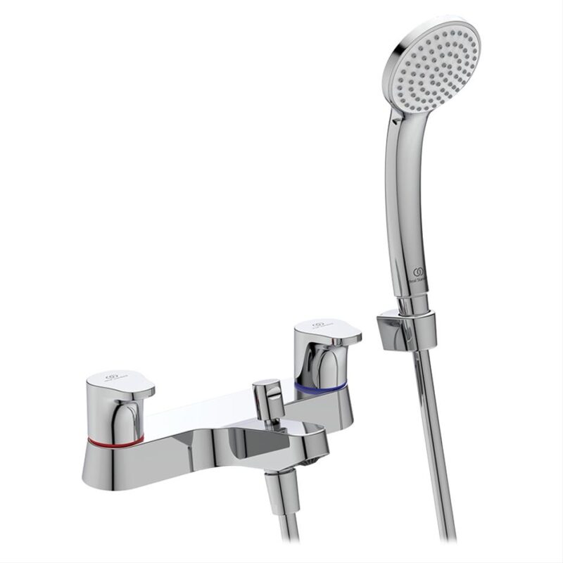 Ideal Standard Cerabase Dual Control Bath Shower Mixer with Shower Set Ideal Standard Cerabase Dual Control Bath Shower Mixer with Shower Set
