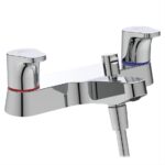 Ideal Standard Cerabase Dual Control Bath Shower Mixer with Shower Set