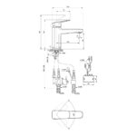 Ideal Standard Ceraplan iX Single Lever Sensor Hybrid Basin Mixer Tap Silk Black
