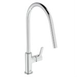 Ideal Standard Gusto Single Lever Round C Spout Kitchen Mixer Tap