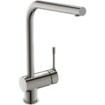 Ideal Standard Ceralook Single Lever L-Shape Spout Kitchen Mixer BD572 Silver