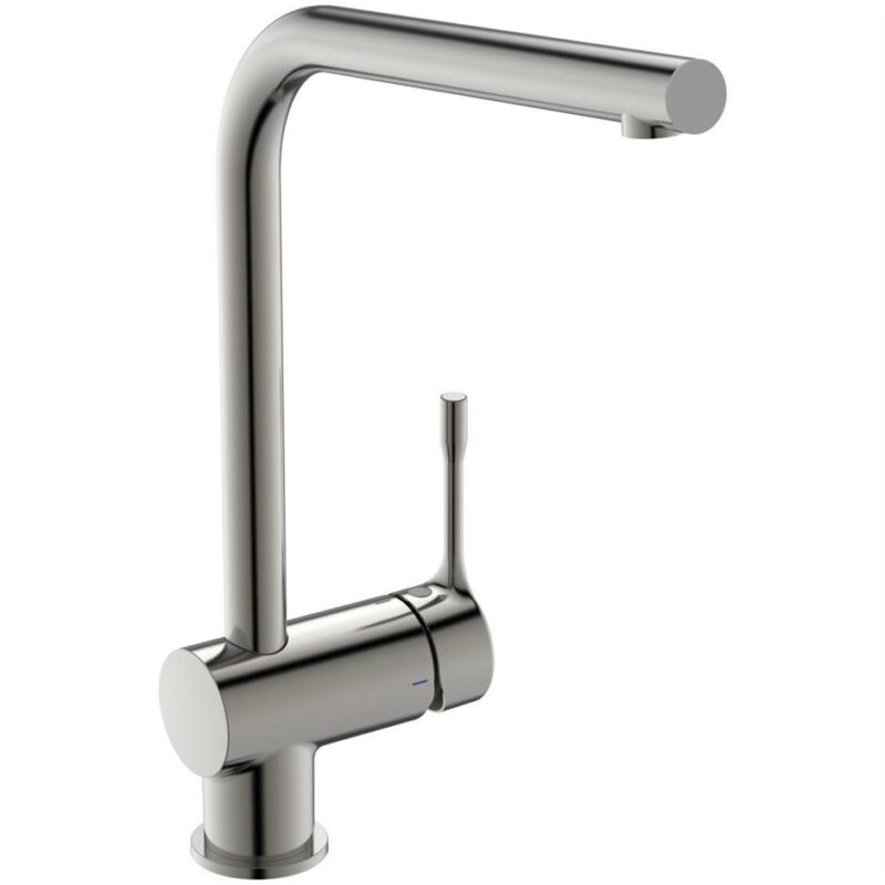 Ideal Standard Ceralook Single Lever L-Shape Spout Kitchen Mixer BD572 Silver