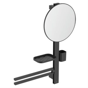 Ideal Standard ALU+ Medium Beauty Bar with 320mm Mirror Black