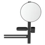 Ideal Standard ALU+ Medium Beauty Bar with 320mm Mirror Black