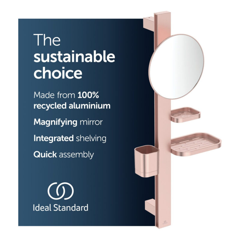 Ideal Standard ALU+ Beauty Bar Small Rose