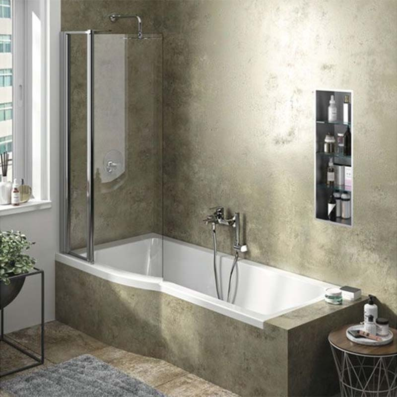 Ideal Standard Connect Air Shower Bath Screen with Access Panel