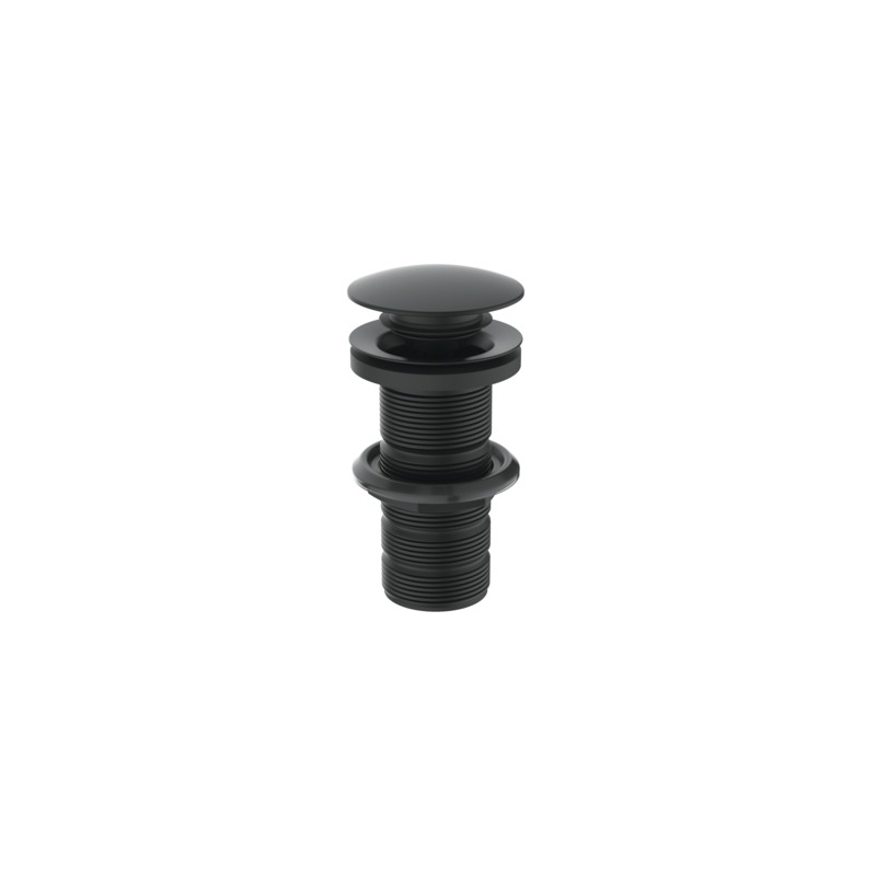 Ideal Standard Click Basin Waste, Unslotted E1483 Silk Black Ideal Standard Click Basin Waste, Unslotted E1483 Silk Black