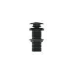 Ideal Standard Click Basin Waste, Unslotted E1483 Silk Black