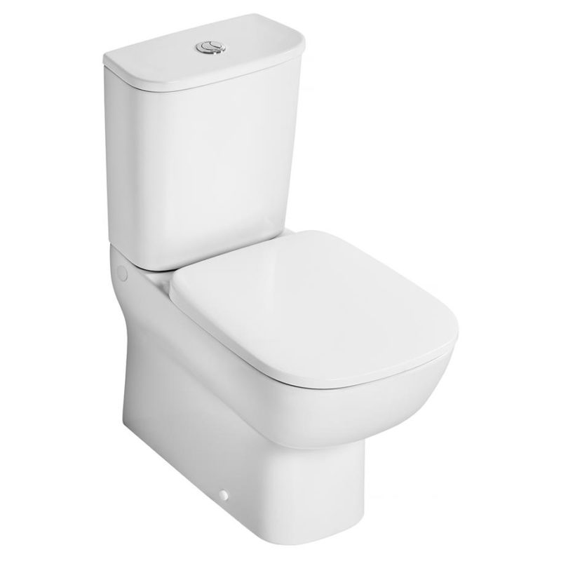 Ideal Standard Studio Echo Short Projection Toilet with Slow Close Seat