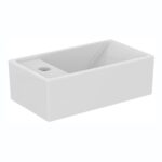 Ideal Standard i.life S 37cm Guest Basin 1 Taphole Left E2113