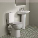 Ideal Standard Eurovit+ Comfort Height Close Coupled Toilet with Soft Close Seat
