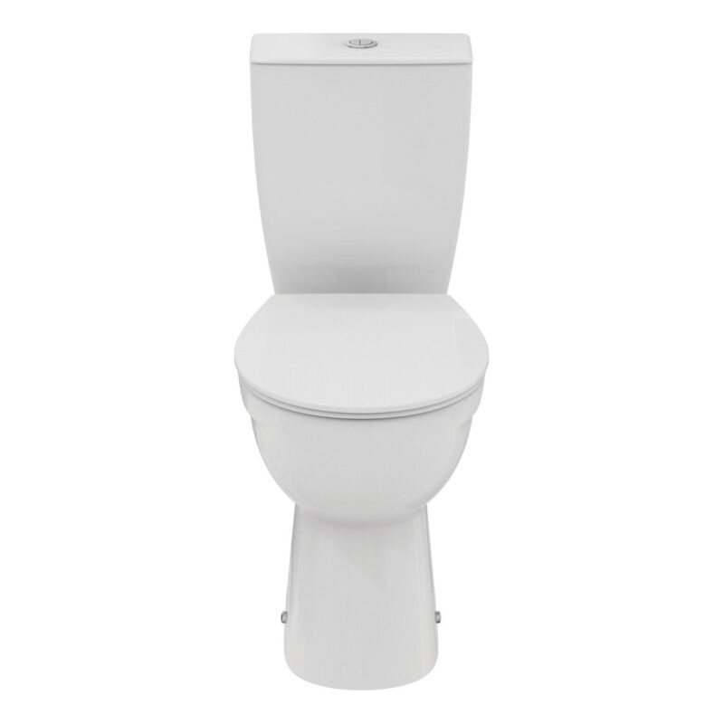 Ideal Standard Eurovit+ Comfort Height Close Coupled Toilet with Soft Close Seat