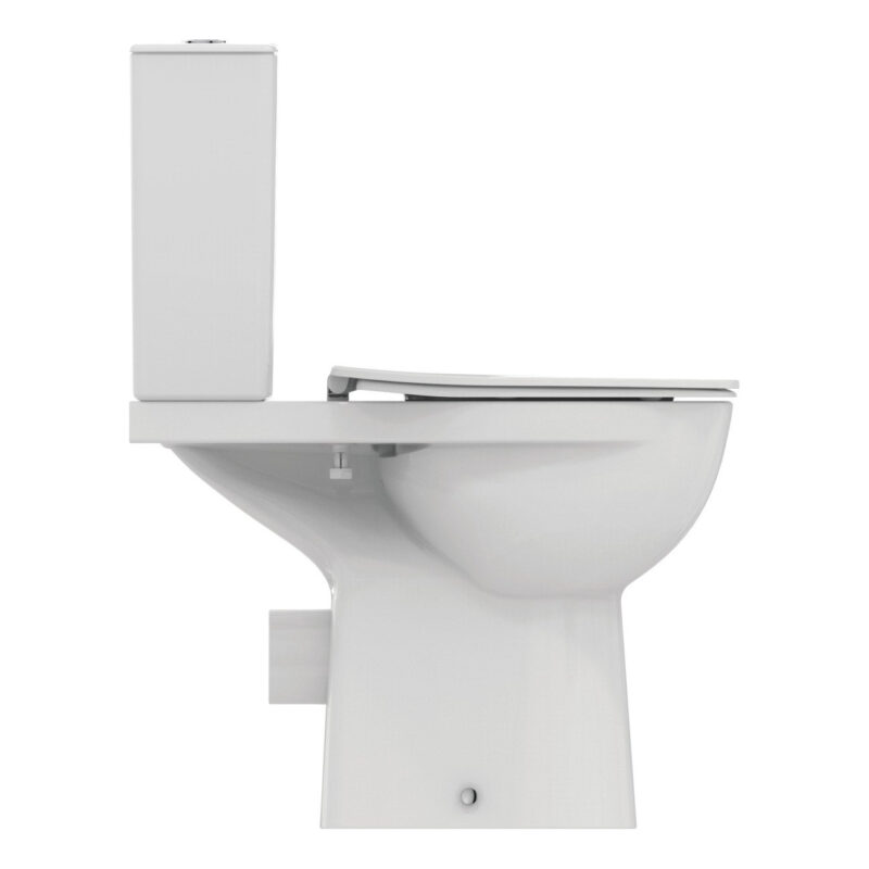 Ideal Standard Eurovit+ Comfort Height Close Coupled Toilet with Soft Close Seat