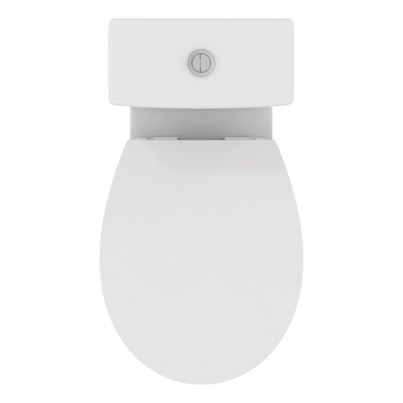 Ideal Standard Eurovit+ Comfort Height Close Coupled Toilet with Soft Close Seat