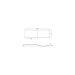 Ideal Standard Tempo Arc Shower Bath Front Panel E2569